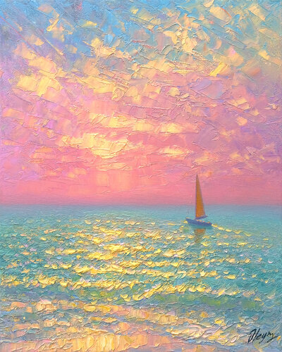Seascape par Dmitry Oleyn, Peinture en vente sur Singulart