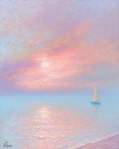 Seascape par Dmitry Oleyn, Peinture en vente sur Singulart