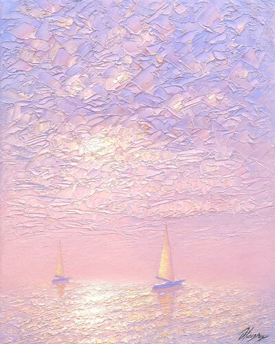 Sea par Dmitry Oleyn, Peinture en vente sur Singulart