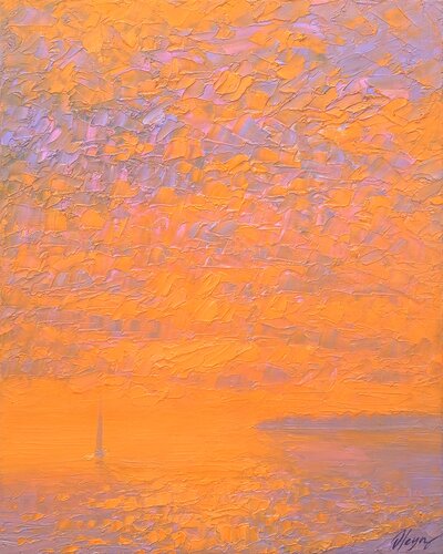 Sea by Dmitry Oleyn, 油畫 for Sale on Singulart