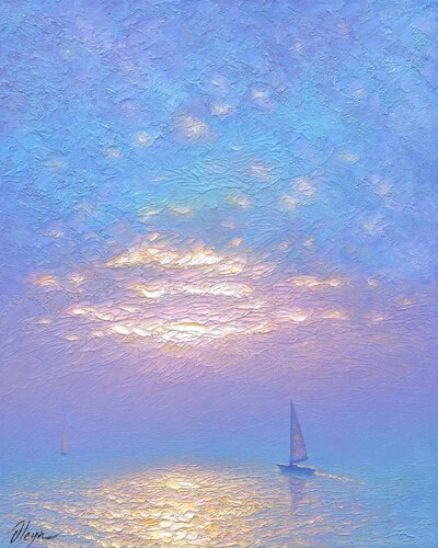 First star di Dmitry Oleyn, Pittura in vendita su Singulart