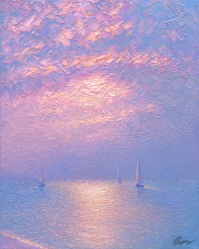 Sea di Dmitry Oleyn, Pittura in vendita su Singulart
