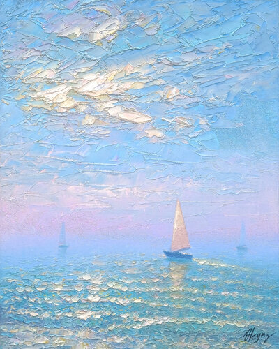 Seascape di Dmitry Oleyn, Pittura in vendita su Singulart