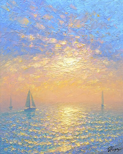 Seascape di Dmitry Oleyn, Pittura in vendita su Singulart