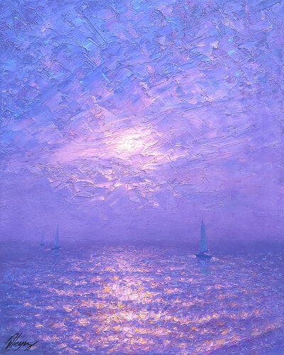 Sea di Dmitry Oleyn, Pittura in vendita su Singulart
