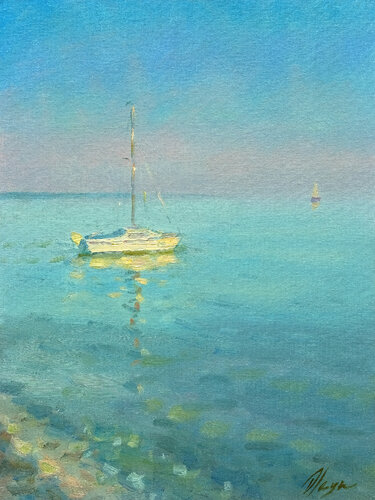 Evening von Dmitry Oleyn, Malerei kaufen auf Singulart