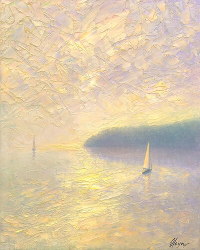 Sea par Dmitry Oleyn, Peinture en vente sur Singulart