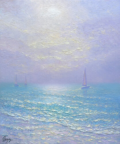 Sea par Dmitry Oleyn, Peinture en vente sur Singulart