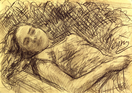 Girl von Dmitry Oleyn, Zeichnungen kaufen auf Singulart