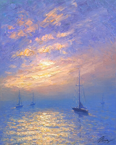 Sea van Dmitry Oleyn, Schilderij te koop op Singulart