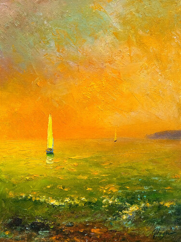 Sea de Dmitry Oleyn, Pintura a la venta en Singulart