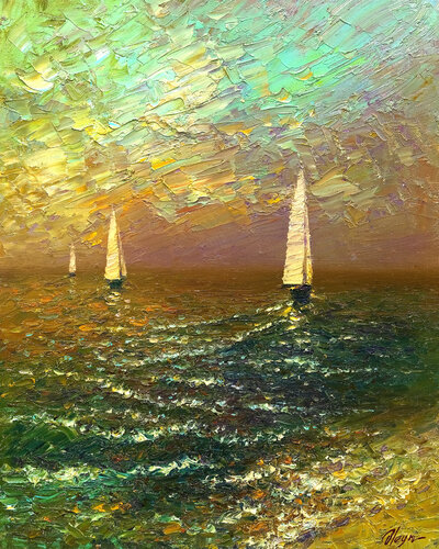 Sea van Dmitry Oleyn, Schilderij te koop op Singulart