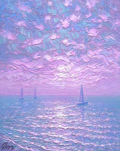 Еlement of Freedom van Dmitry Oleyn, Schilderij te koop op Singulart