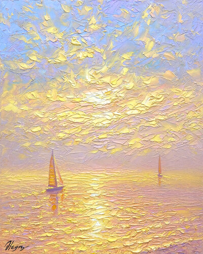 Silk of the Tide von Dmitry Oleyn, Malerei kaufen auf Singulart