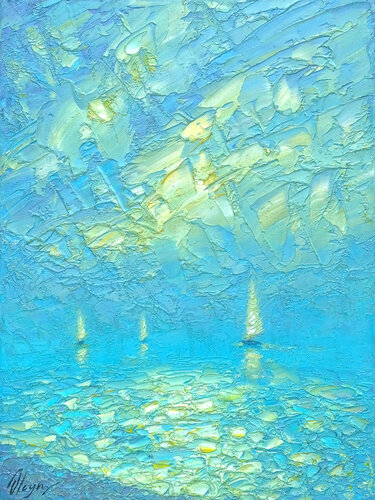Sea di Dmitry Oleyn, Pittura in vendita su Singulart