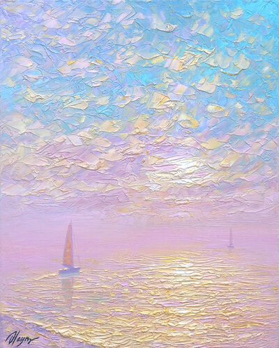 Spring Dawn di Dmitry Oleyn, Pittura in vendita su Singulart