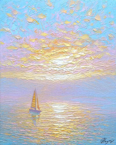 Luminous Silence by Dmitry Oleyn, Painting for Sale on Singulart