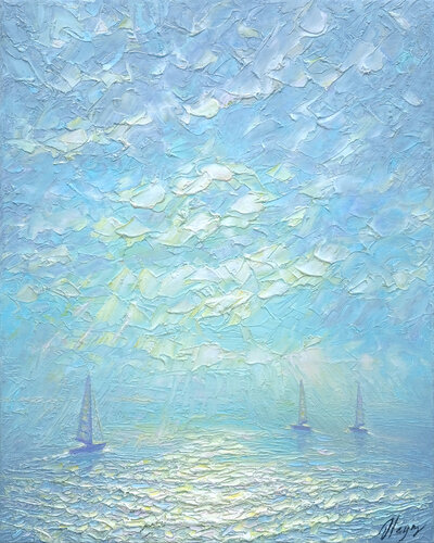 Lace of the Elements par Dmitry Oleyn, Peinture en vente sur Singulart