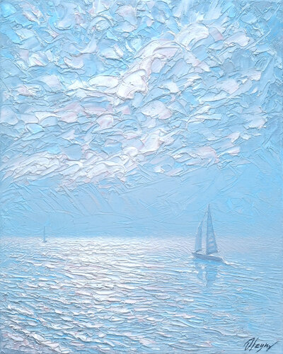 A Dream Afloat by Dmitry Oleyn, 회화 for Sale on Singulart