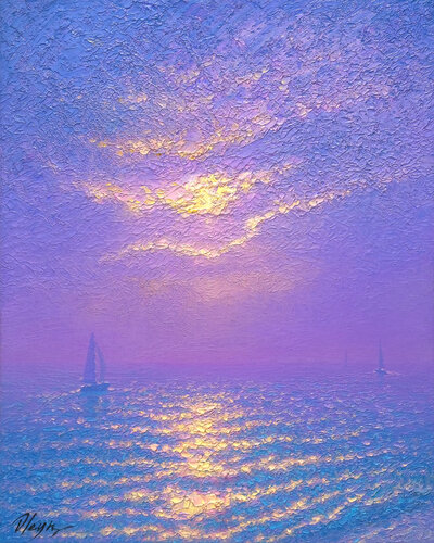 Seascape de Dmitry Oleyn, Pintura a la venta en Singulart