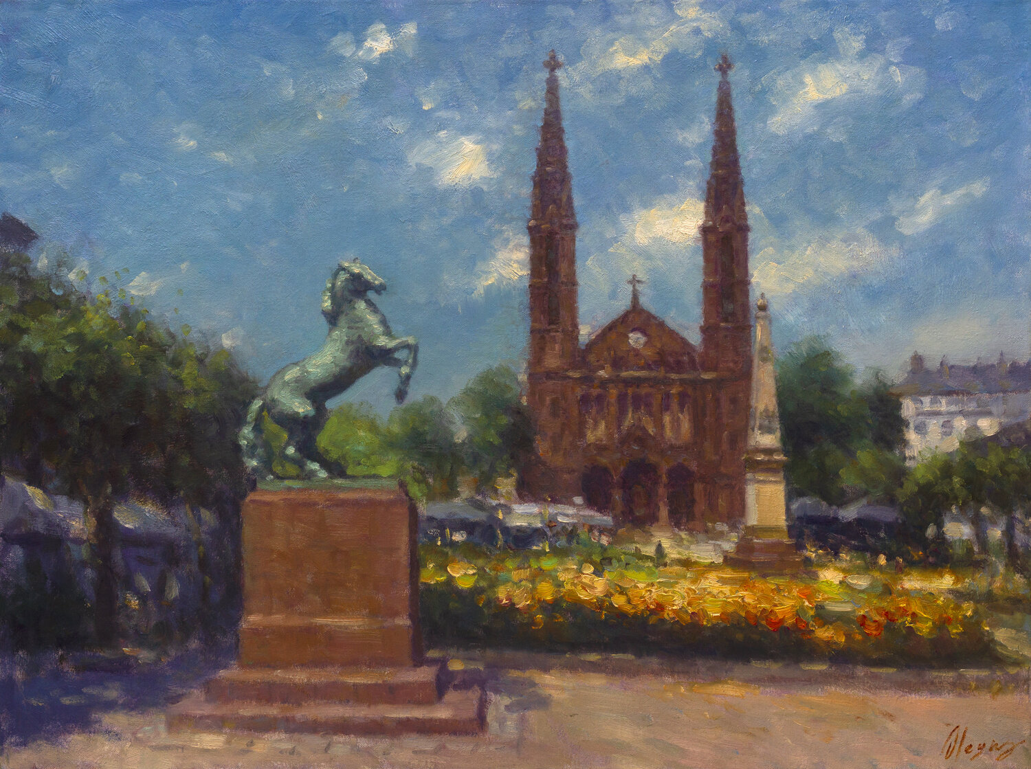 Luisenplatz Wiesbaden Dmitry Oleyn