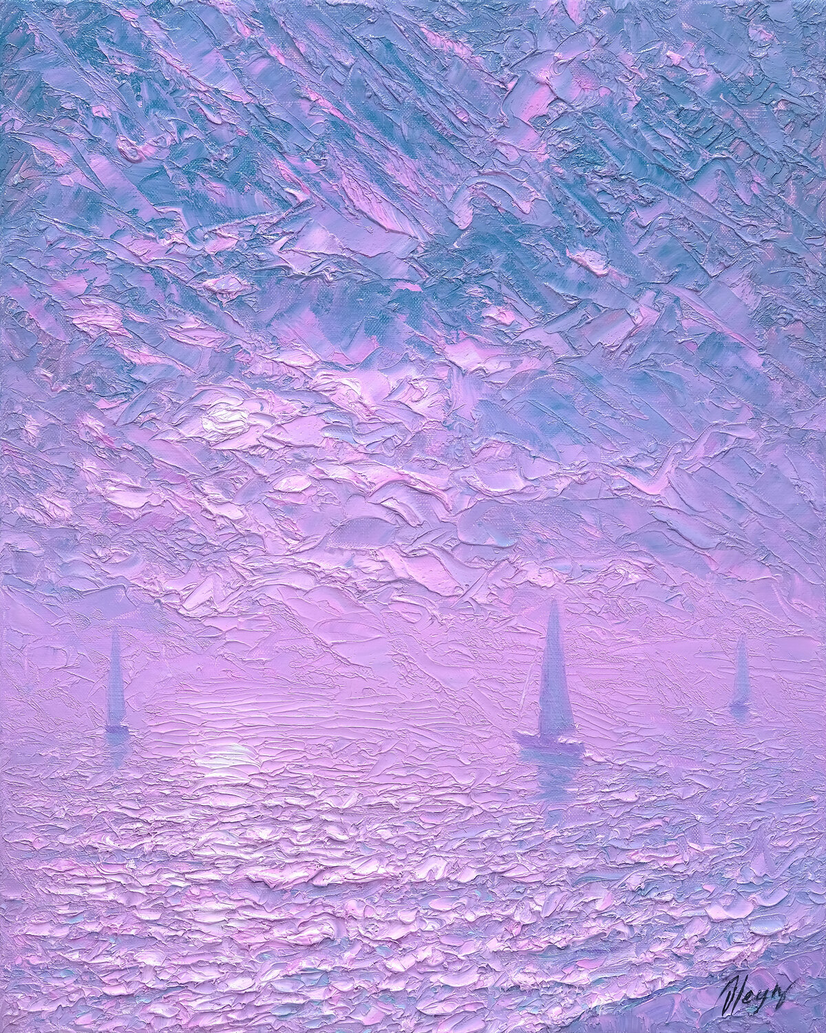 Lavender sails Dmitry Oleyn