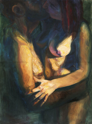 SANK INTO di Katarina Nedeljkovic, Pittura in vendita su Singulart