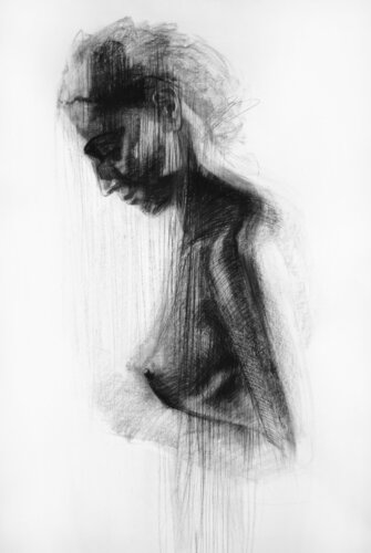 Intimacy van Katarina Nedeljkovic, Tekening te koop op Singulart