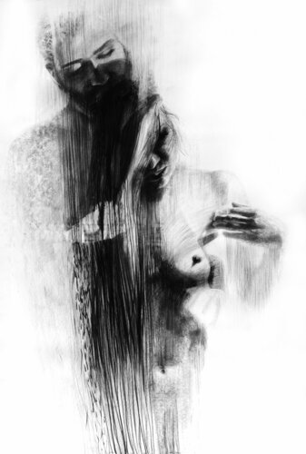 Merging van Katarina Nedeljkovic, Tekening te koop op Singulart