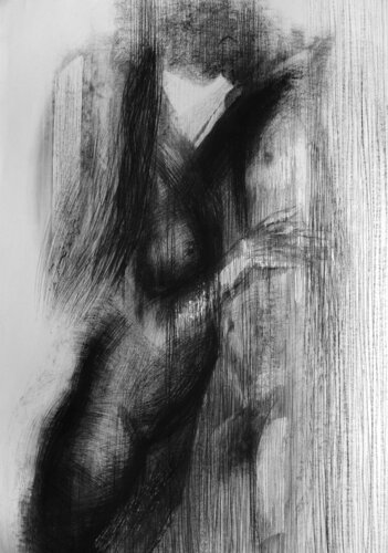 Couple van Katarina Nedeljkovic, Tekening te koop op Singulart