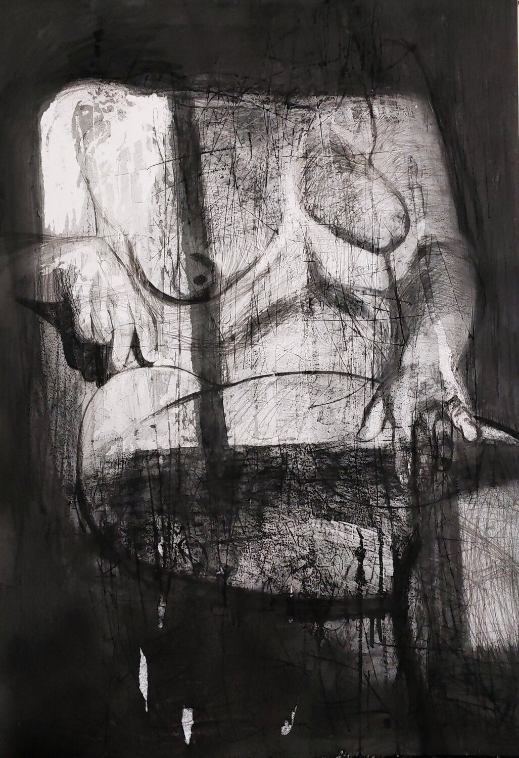 Embodiment #10 Katarina Nedeljkovic Tekening te koop