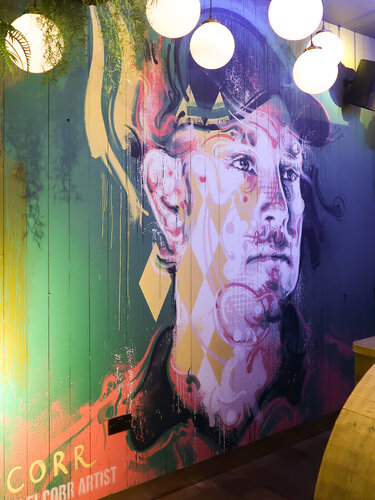 Henrik Stenson Mural van Michael Corr, Schilderij te koop op Singulart