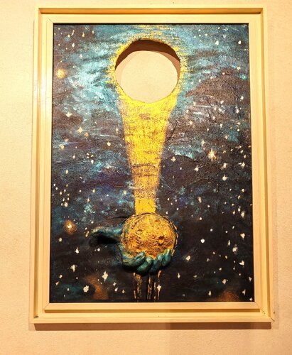 I'd even give you the moon van Getty Tatomir, Schilderij te koop op Singulart