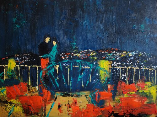Gulf of Poets de Getty Tatomir, Pintura a la venta en Singulart