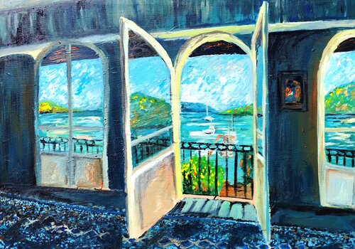 Towards Serenity by Getty Tatomir, Painting for Sale on Singulart