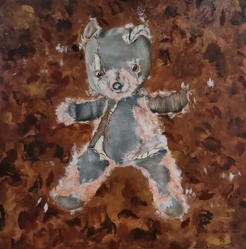 Teddy Bear de Lena Applebaum, Pintura a la venta en Singulart