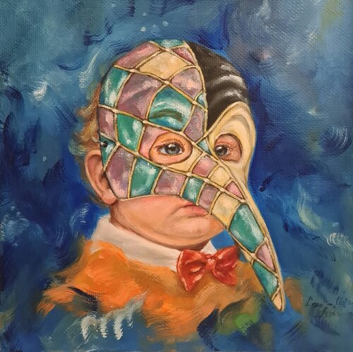 Cosmic Doctor van Lena Applebaum, Schilderij te koop op Singulart