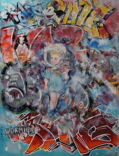 Bang! Bang! de Lena Applebaum, Pintura a la venta en Singulart