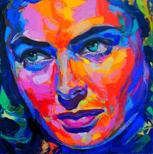 Ingrid di Andrea Ortuño, Pittura in vendita su Singulart