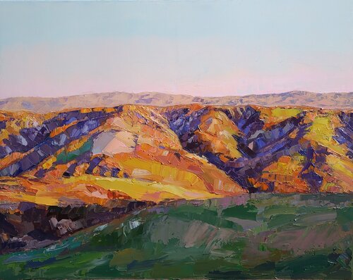 Crete senesi by Andrea Ortuño, Painting for Sale on Singulart
