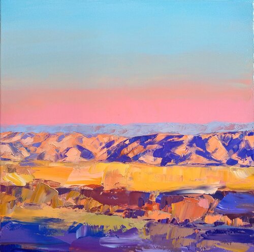 Crete senesi III by Andrea Ortuño, Painting for Sale on Singulart