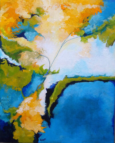 #181 di Lynn Mayes, Pittura in vendita su Singulart