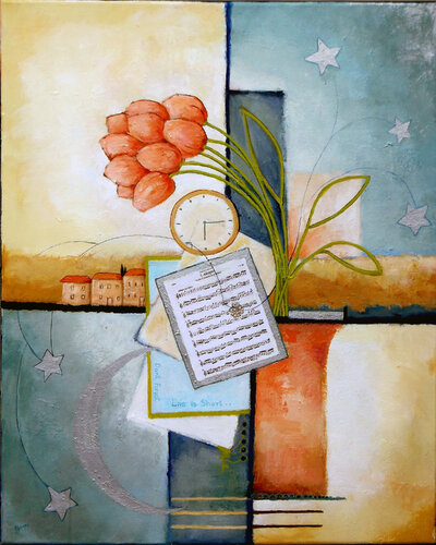 #192 by Lynn Mayes, 油畫 for Sale on Singulart
