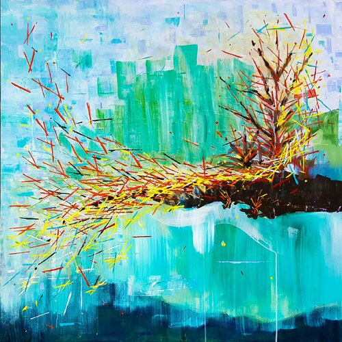 Sylvan Chi de Heather W. Ernst, Pintura a la venta en Singulart