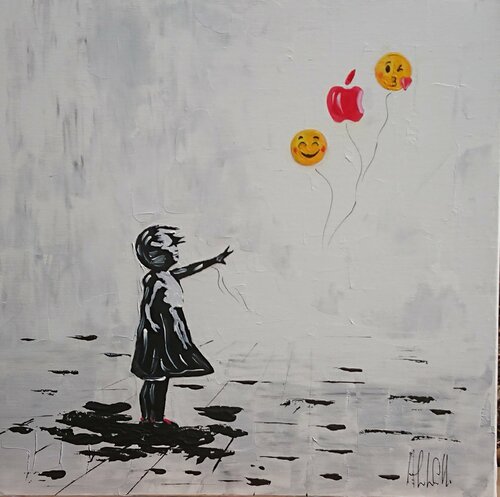 Follow your hart di Alessandro Coralli, Pittura in vendita su Singulart