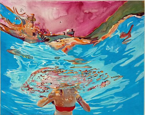 diffraction van Maude Ovize, Schilderij te koop op Singulart