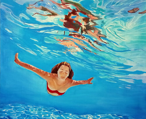 l'ange van Maude Ovize, Schilderij te koop op Singulart