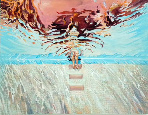 le chant du monde van Maude Ovize, Schilderij te koop op Singulart