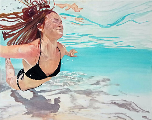 delice estival van Maude Ovize, Schilderij te koop op Singulart