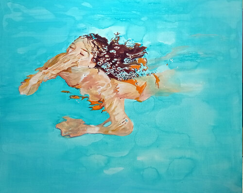 efflorescence by Maude Ovize, 油畫 for Sale on Singulart